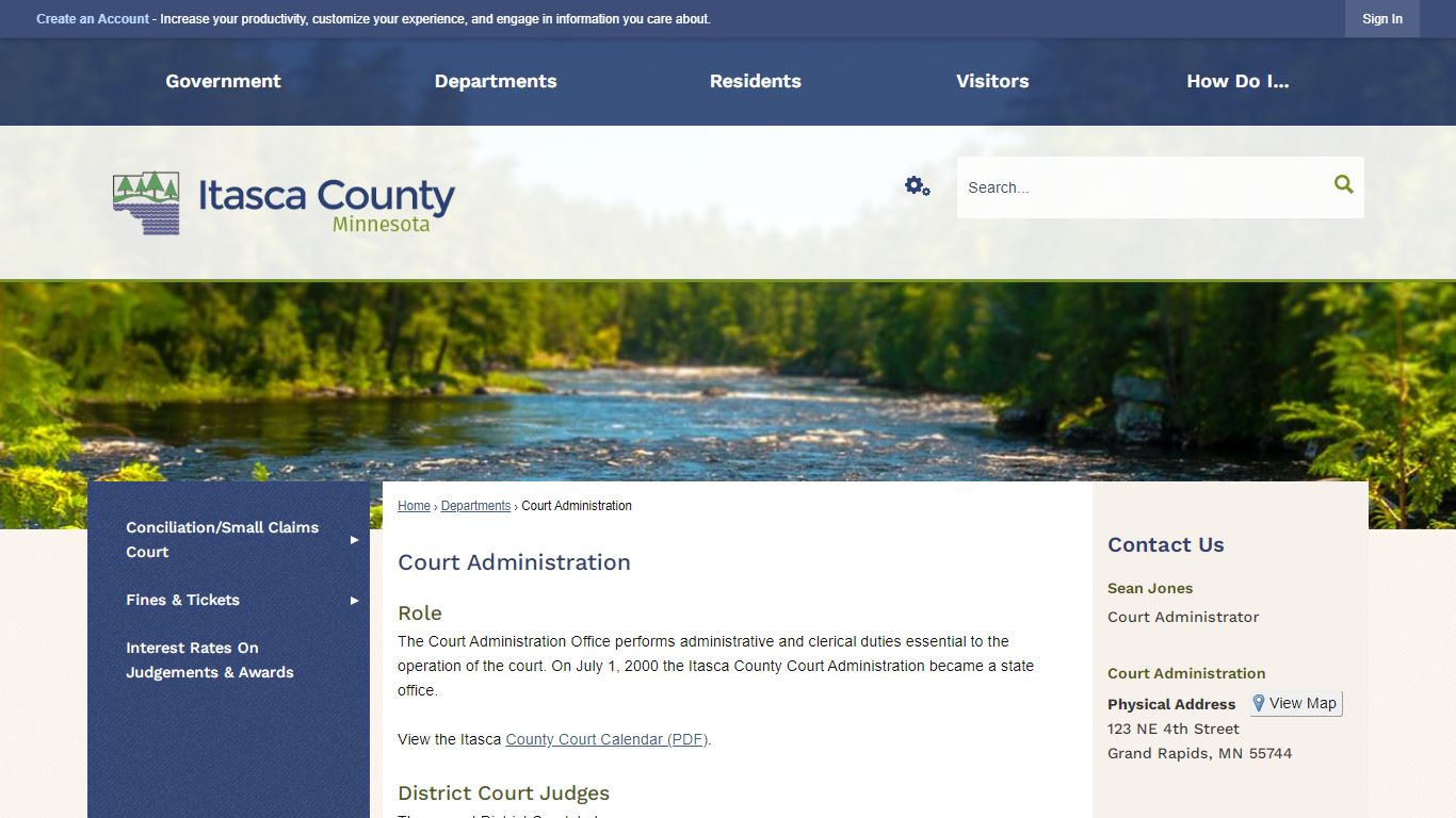 Court Administration | Itasca County, MN